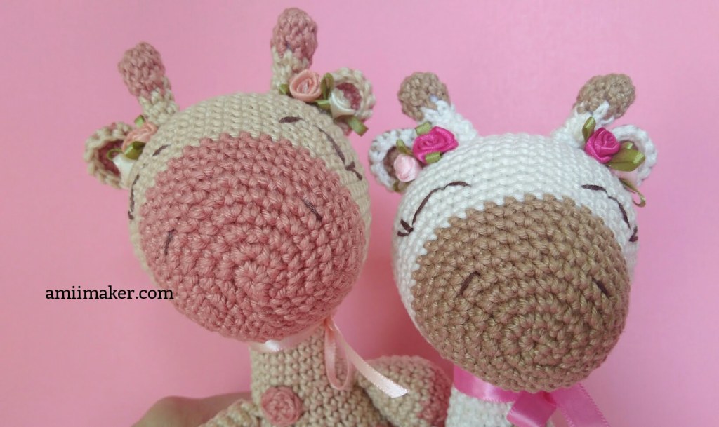 Passo a passo: Girafinha Amelie/ Pattern: Amelie, the giraffe