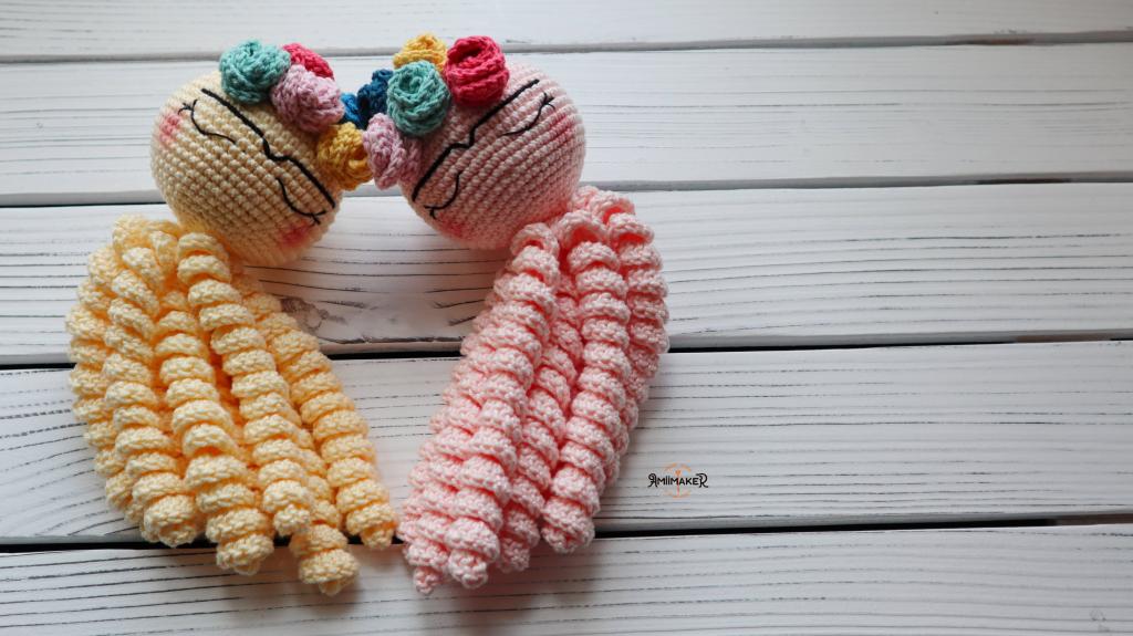 Passo-a-Passo: Polvinho Frida/ Pattern: Frida&nbsp;Octopus