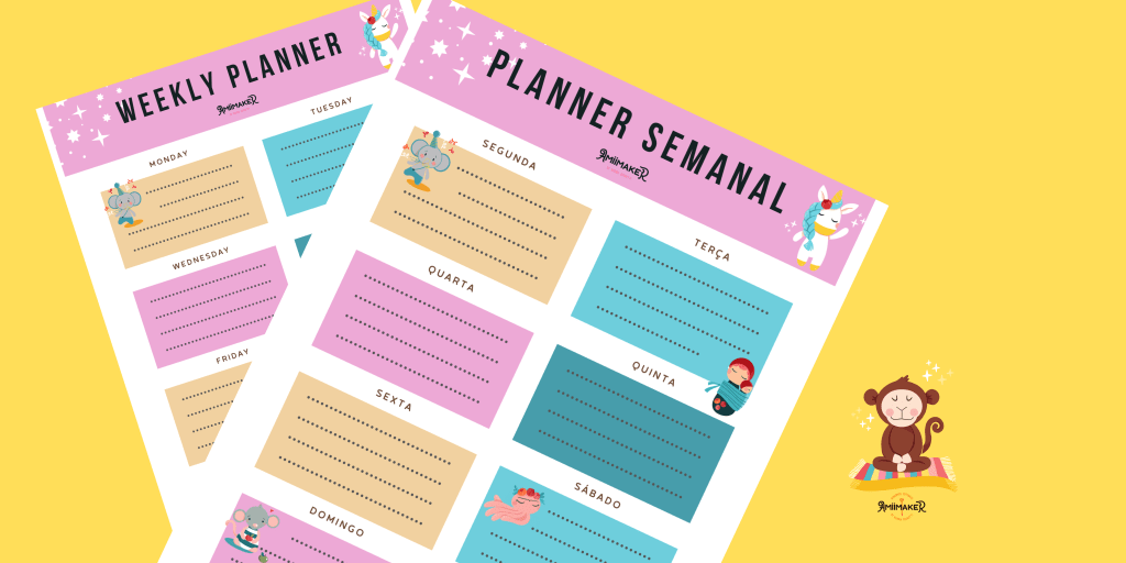 Freebie: Planner Semanal/Weekly Planner